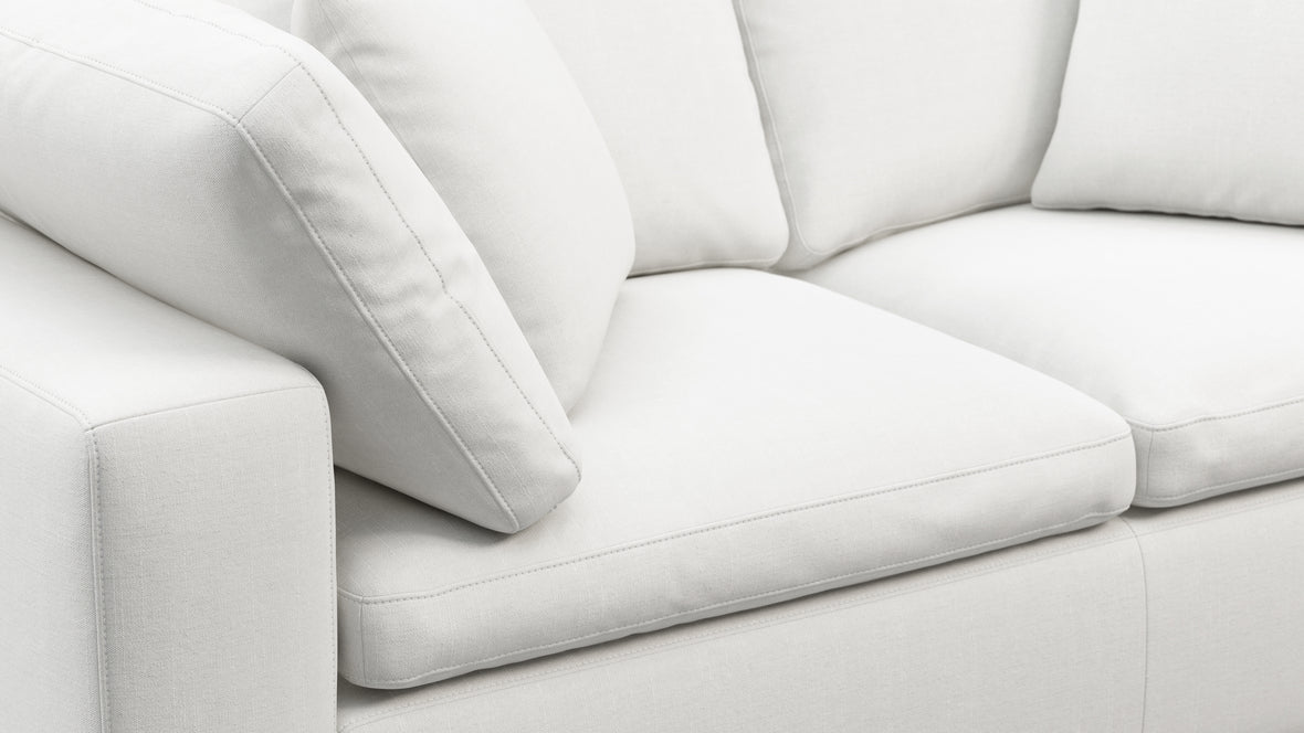 Sky - Sky Two Seater Sofa, White Linen