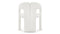 Dudet - Dudet Chair, White Boucle