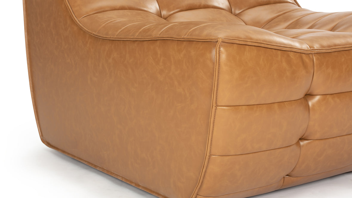 N701 - N701 Module, Armless Seat, Bourbon Vegan Leather