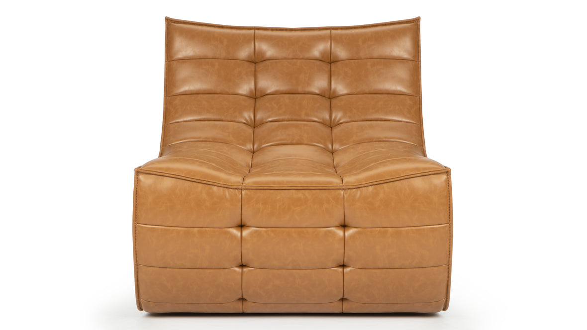 N701 - N701 Module, Armless Seat, Bourbon Vegan Leather