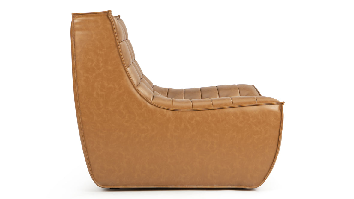 N701 - N701 Module, Armless Seat, Bourbon Vegan Leather