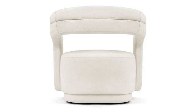 Chloe - Chloe Lounge Chair, Oatmeal Brushed Weave