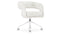 Chloe - Chloe Desk Chair, Pearl Boucle