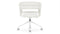 Chloe - Chloe Desk Chair, Pearl Boucle