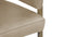 Esme - Esme Counter Stool, Latte Vegan Suede and Brushed Brass