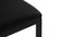 Rens - Rens Counter Stool, Black Plush Velvet