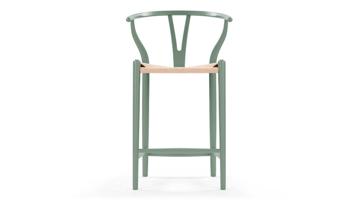 Wish - Wish Counter Stool, Green, 25.5