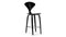 Norman - Norman Counter Stool, Black Ash, 25.5