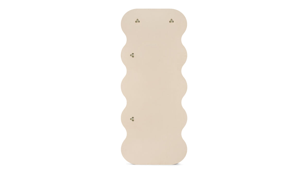 Isla - Isla Floor Mirror, Sand Velvet