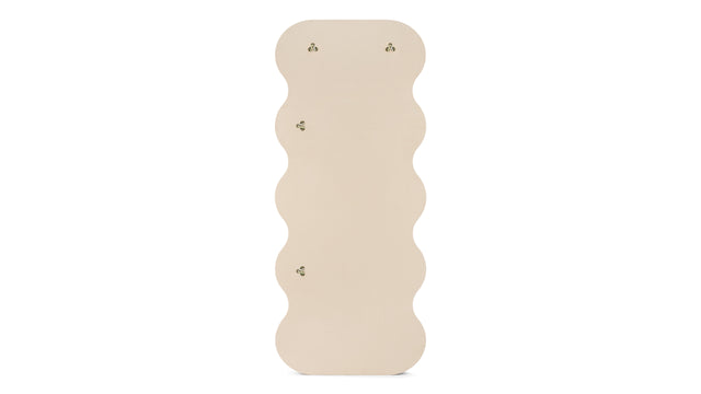 Isla - Isla Floor Mirror, Sand Velvet