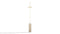 Audo - Audo Floor Lamp, Beige and Travertine