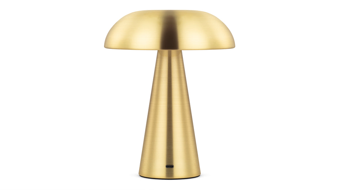 Porto - Porto Table Lamp, Portable, Gold