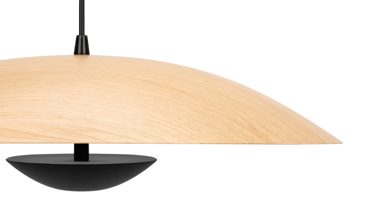 Camila - Camila Pendant Light, Natural Wood