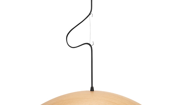 Camila - Camila Pendant Light, Natural Wood