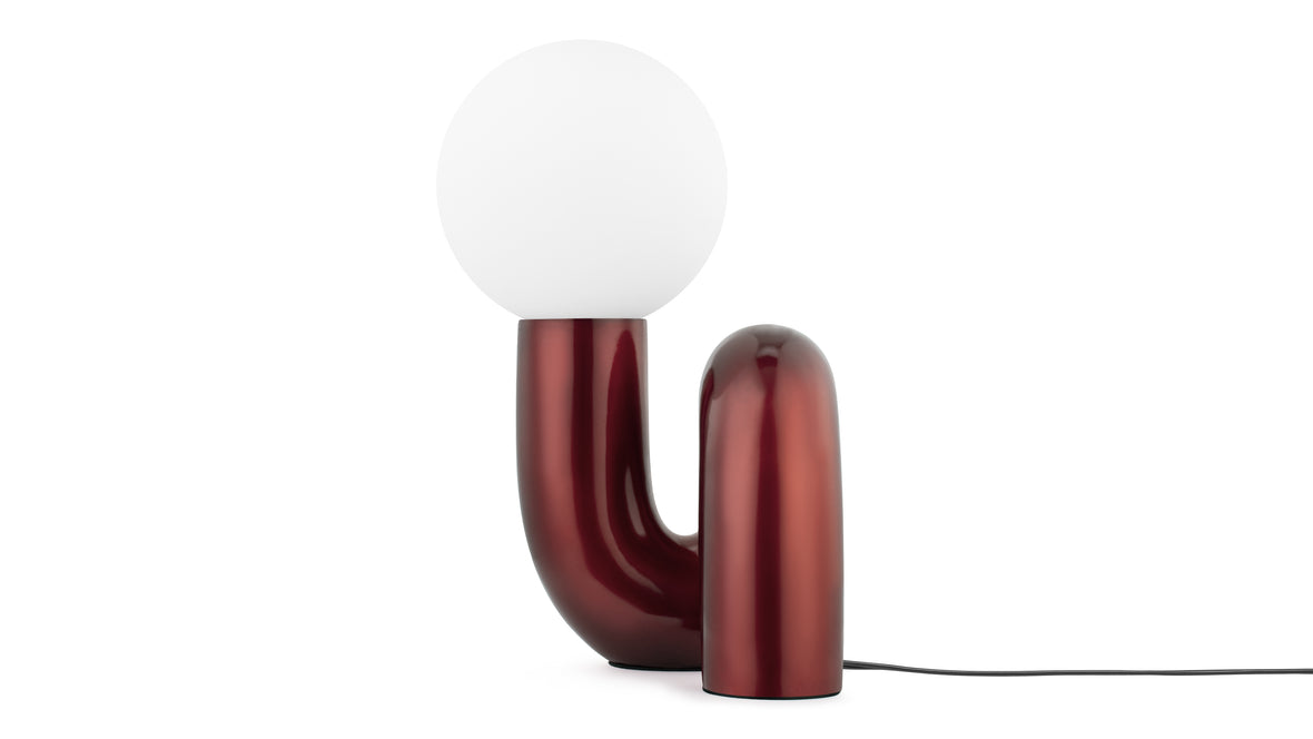 Nova - Nova Table Lamp, Burgundy