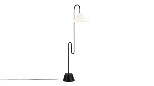 Amara - Amara Floor Lamp, Black