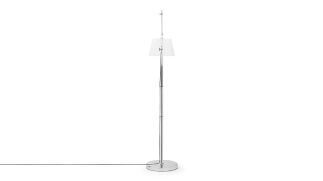 Ryker - Ryker Floor Lamp, Chrome