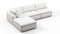 Sky - Sky Sectional Sofa, Three Seater, Left Chaise, White Linen