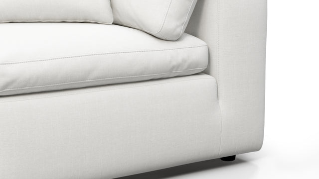 Sky - Sky Sectional Sofa, Five Seater, Right Corner, White Linen