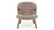 Clam - Clam Chair, Cappuccino Vegan Sherpa