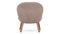 Clam - Clam Chair, Cappuccino Vegan Sherpa