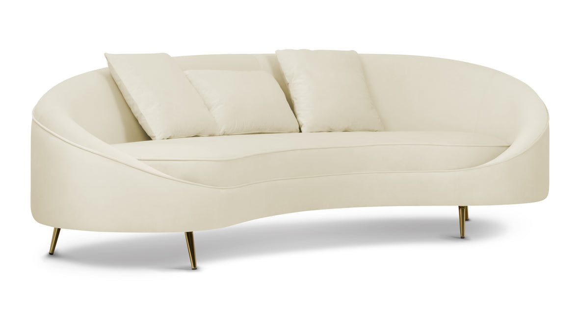 Sofie - Sofie Sofa, Porcelain Velvet