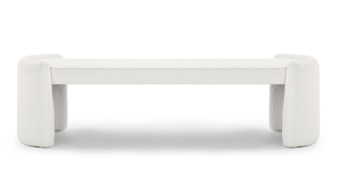 Verona - Verona Bench, Pearl Boucle