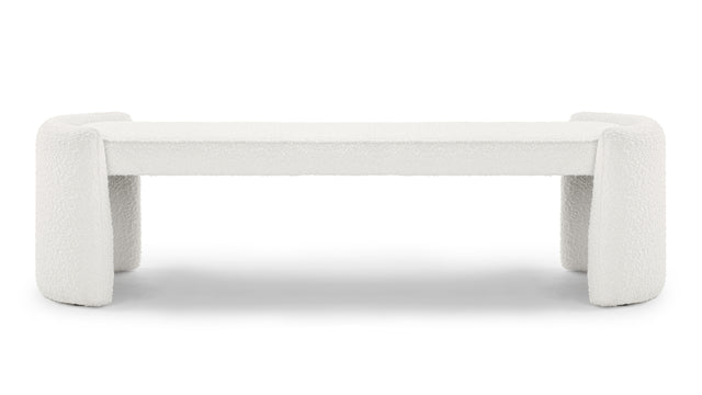 Verona - Verona Bench, Pearl Boucle