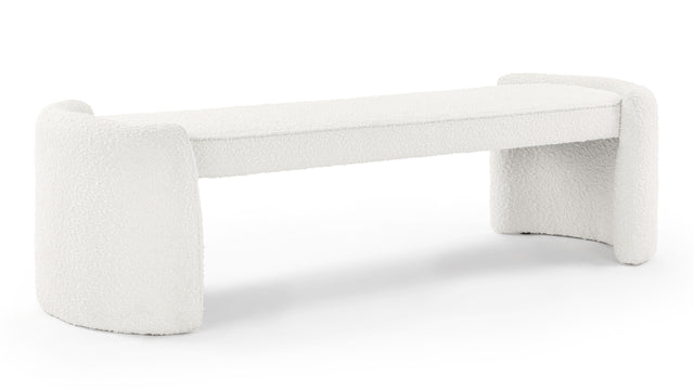 Verona - Verona Bench, Pearl Boucle