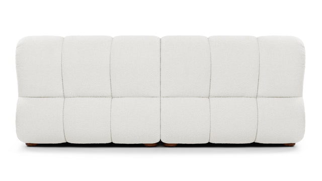 River - River Sectional, Three Seater Sofa, Pearl Boucle