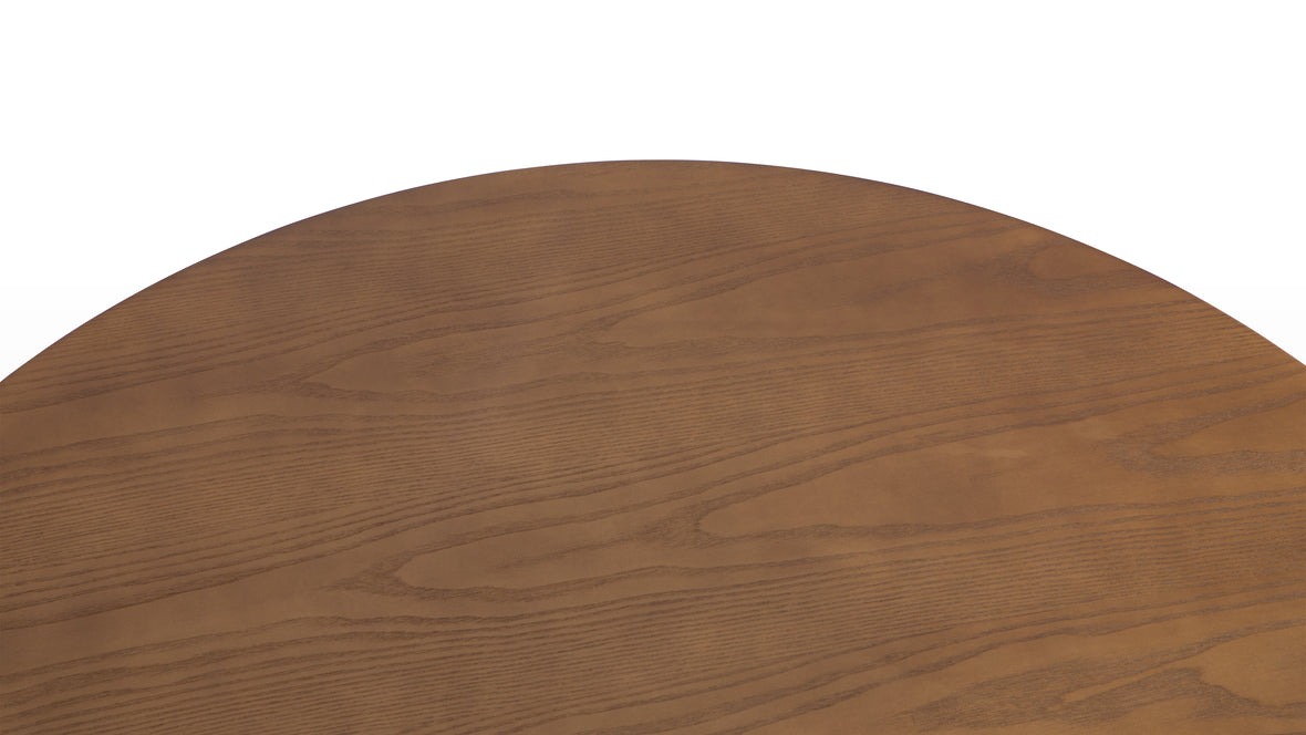 Decelle - Decelle Round Dining Table, Walnut 51in