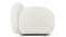 Gigi - Gigi Two Seater Sofa, White Boucle