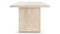 Enzo - Enzo Dining Table, Travertine, 98in