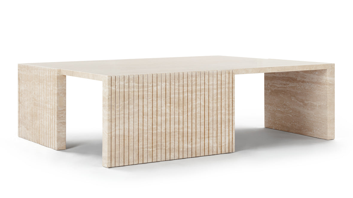 Marcello - Marcello Coffee Table, Travertine