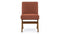 Pierre Jeanneret - Pierre Jeanneret Upholstered Side Chair, Burnt Red Weave