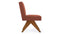 Pierre Jeanneret - Pierre Jeanneret Upholstered Side Chair, Burnt Red Weave