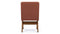 Jeanneret - Jeanneret Upholstered Side Chair, Burnt Red Weave