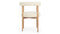 Andie - Andie Armchair, White Teddy and Natural Ash