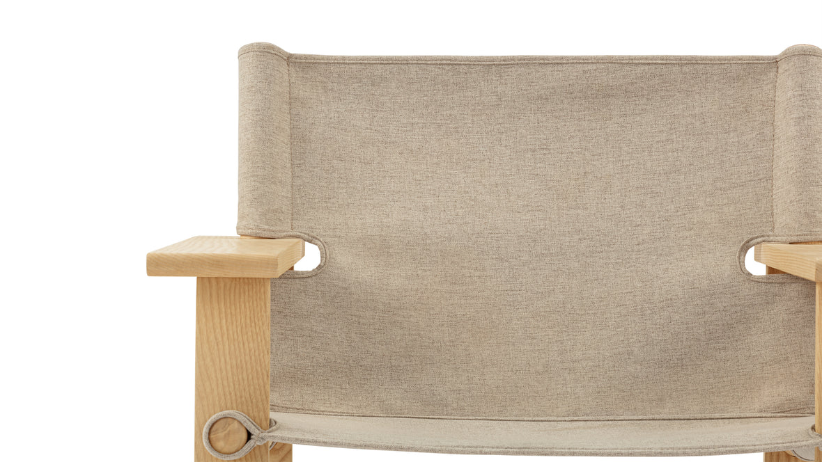 Arte - Arte Lounge Chair, Natural Ash and Canvas