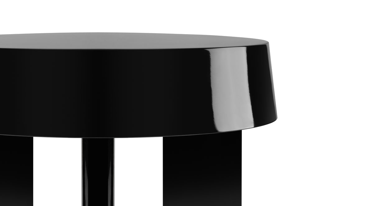 Accordo - Accordo Side Table, Black Gloss