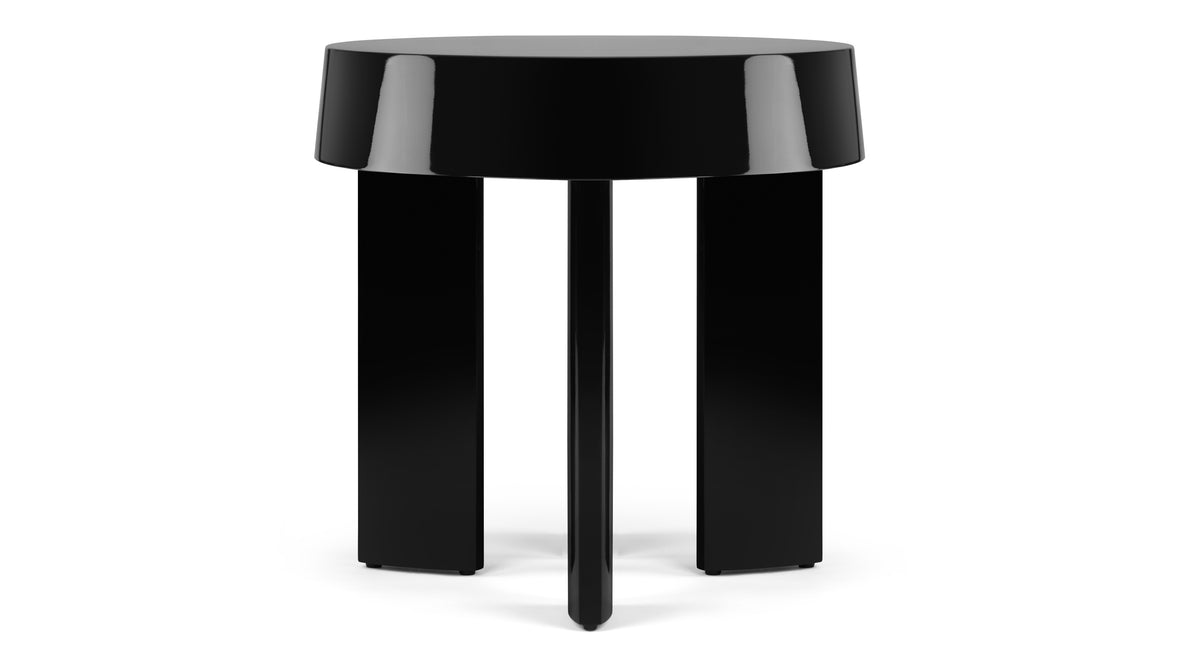 Accordo - Accordo Side Table, Black Gloss