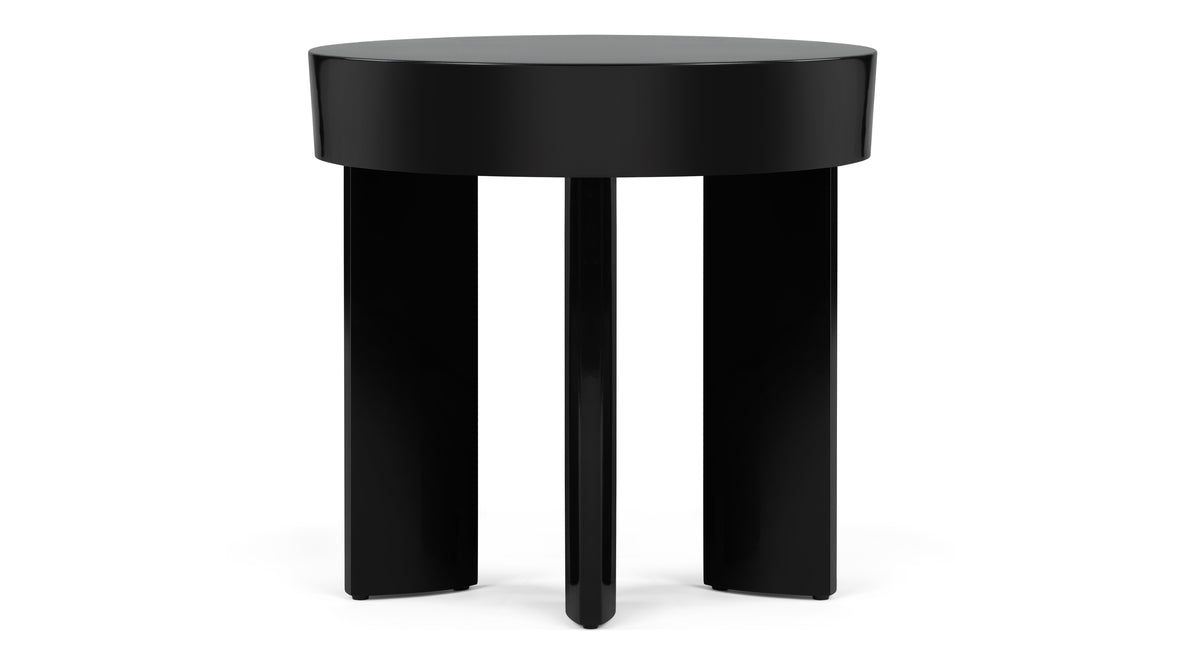 Accordo - Accordo Side Table, Black Gloss