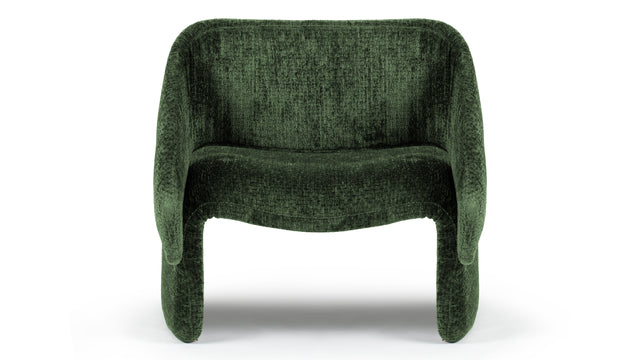 Ferra - Ferra Lounge Chair, Royal Sage Velvet