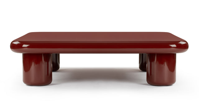 Sorrento - Sorrento Coffee Table, Burgundy Gloss