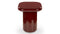 Sorrento - Sorrento Side Table, Burgundy Gloss