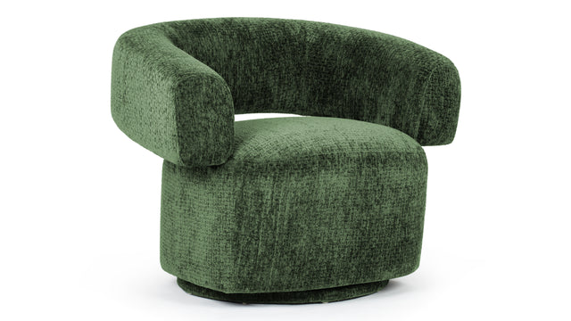 Rae - Rae Lounge Chair, Royal Sage Velvet