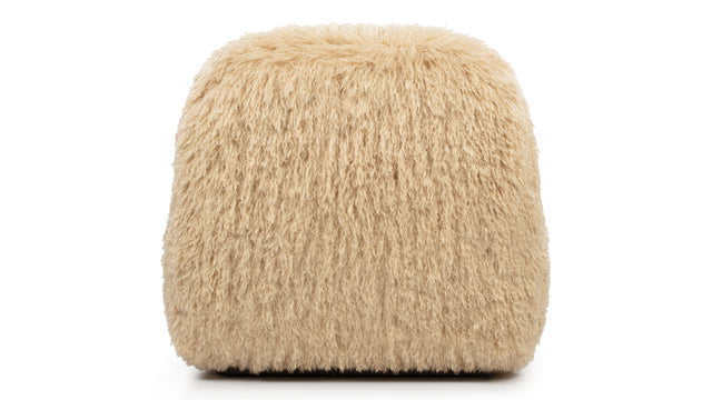 Rocha - Rocha Lounge Chair, Honey Vegan Fur