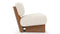 Emmy - Emmy Lounge Chair, White Vegan Sheepskin