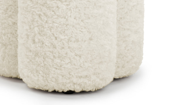 Pia - Pia Ottoman, White Sherpa