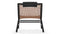 Suko - Suko Lounge Chair, Natural Cord and Ink Black Vegan Leather